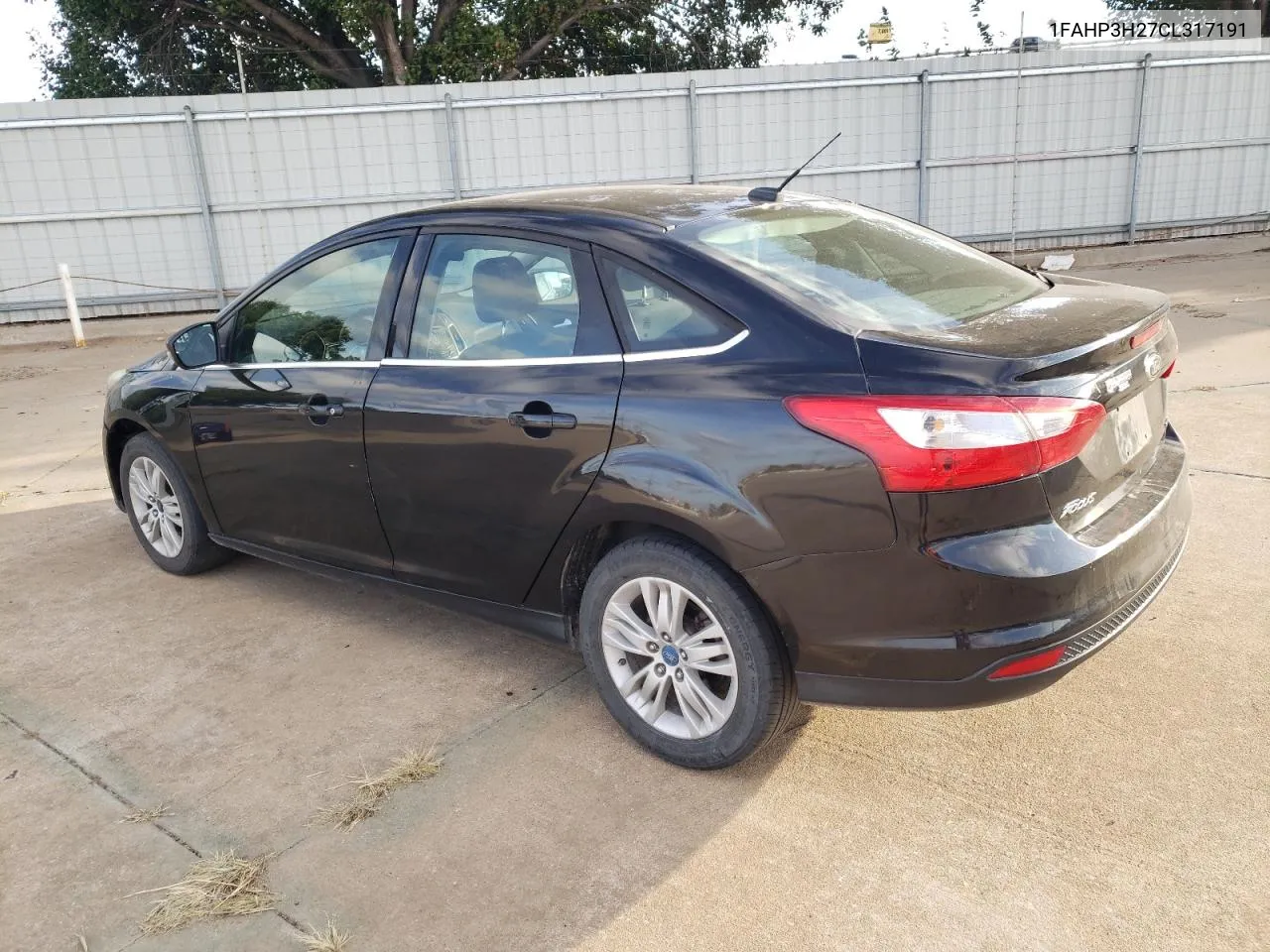 2012 Ford Focus Sel VIN: 1FAHP3H27CL317191 Lot: 77959684