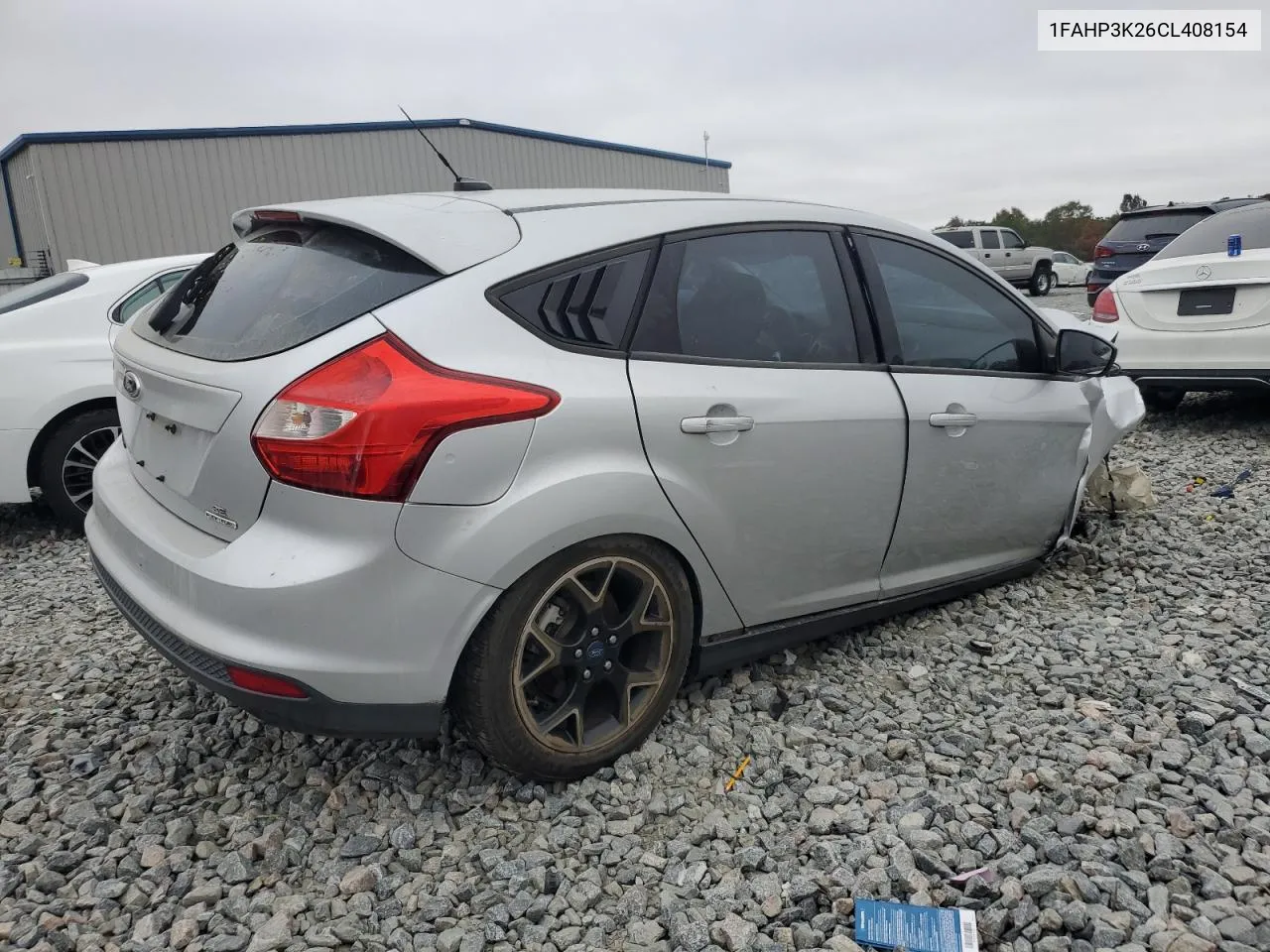 2012 Ford Focus Se VIN: 1FAHP3K26CL408154 Lot: 78084874