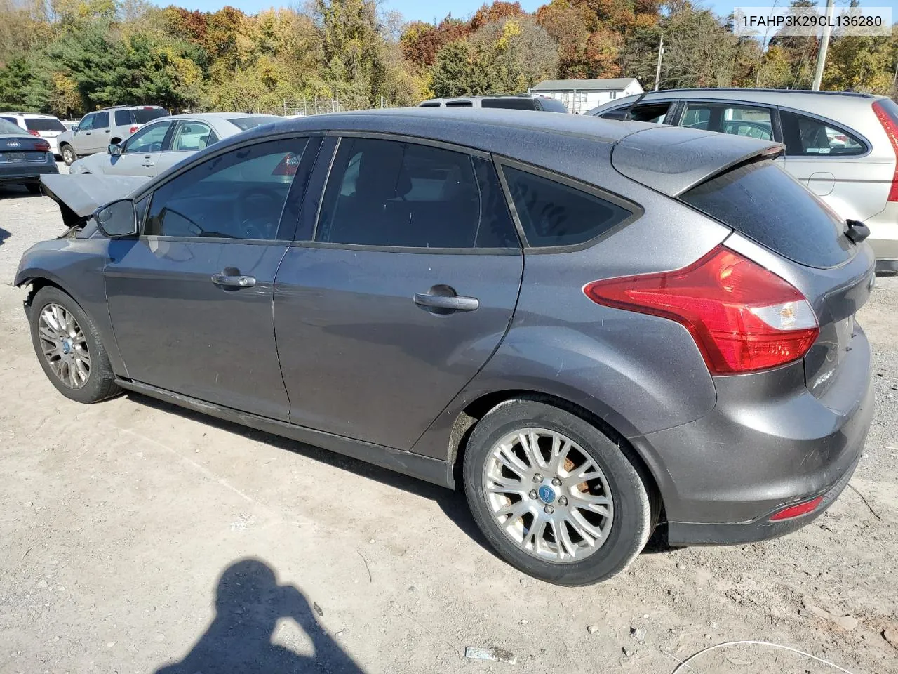 2012 Ford Focus Se VIN: 1FAHP3K29CL136280 Lot: 78134764