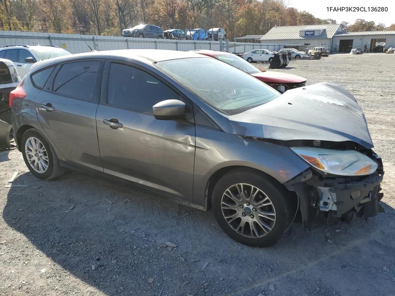 2012 Ford Focus Se VIN: 1FAHP3K29CL136280 Lot: 78134764