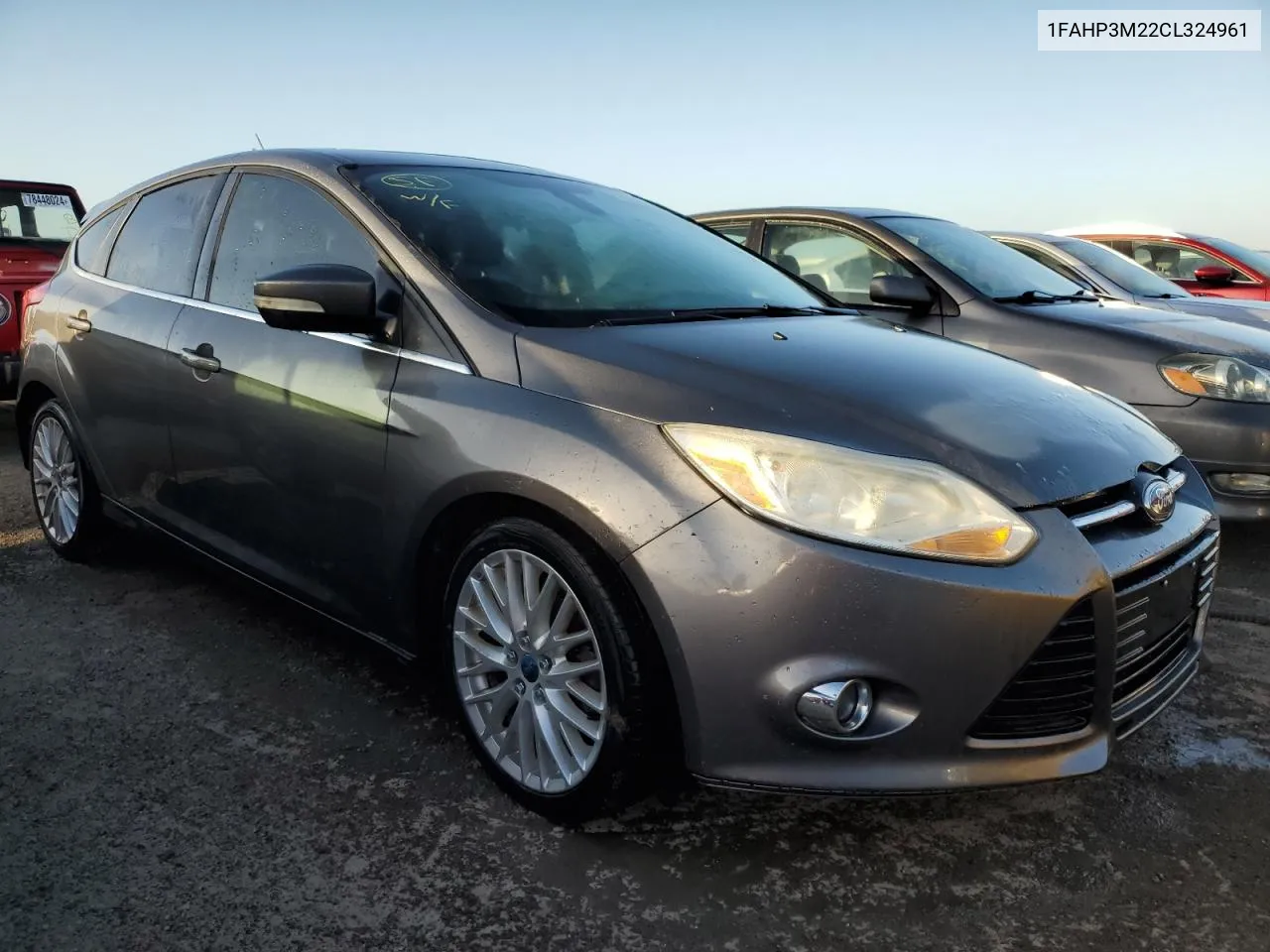 2012 Ford Focus Sel VIN: 1FAHP3M22CL324961 Lot: 78192054