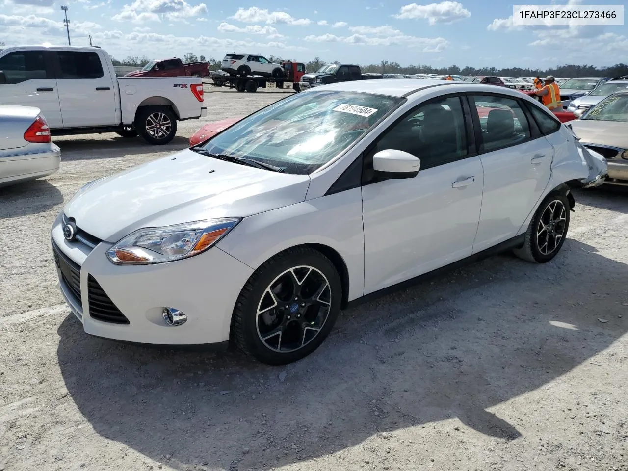 2012 Ford Focus Se VIN: 1FAHP3F23CL273466 Lot: 78194504