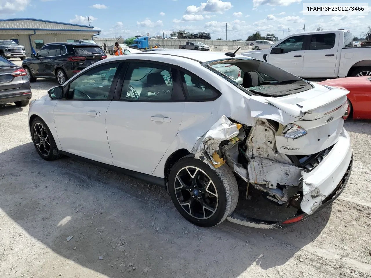 2012 Ford Focus Se VIN: 1FAHP3F23CL273466 Lot: 78194504