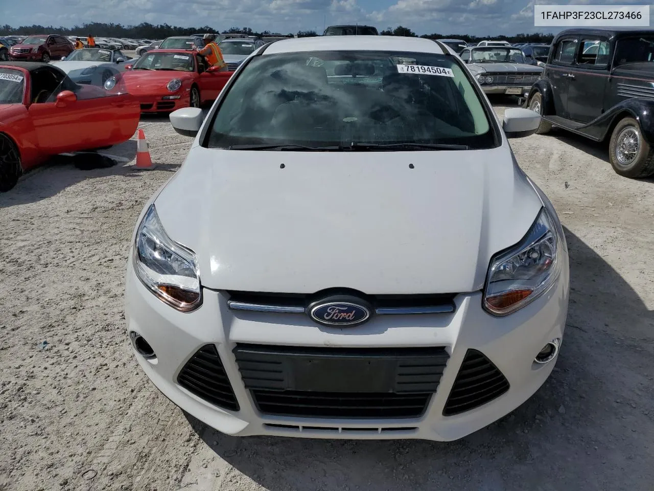 2012 Ford Focus Se VIN: 1FAHP3F23CL273466 Lot: 78194504