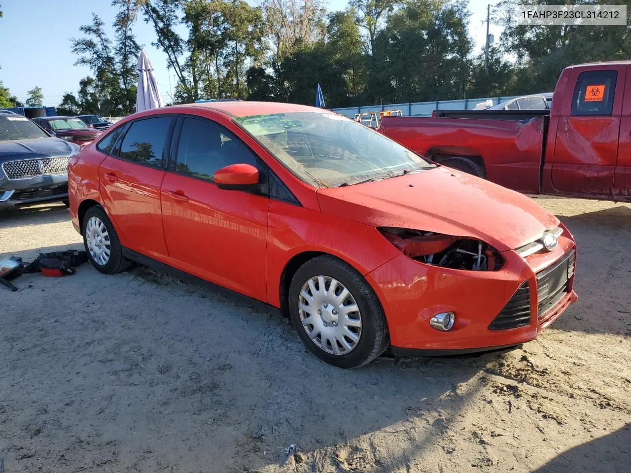 1FAHP3F23CL314212 2012 Ford Focus Se