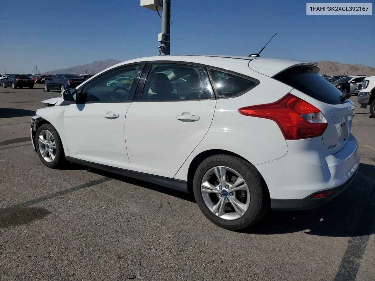 2012 Ford Focus Se VIN: 1FAHP3K2XCL392167 Lot: 78300724