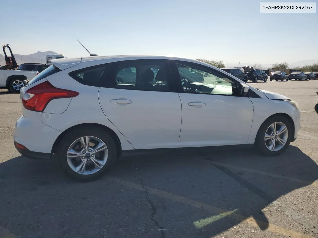 2012 Ford Focus Se VIN: 1FAHP3K2XCL392167 Lot: 78300724