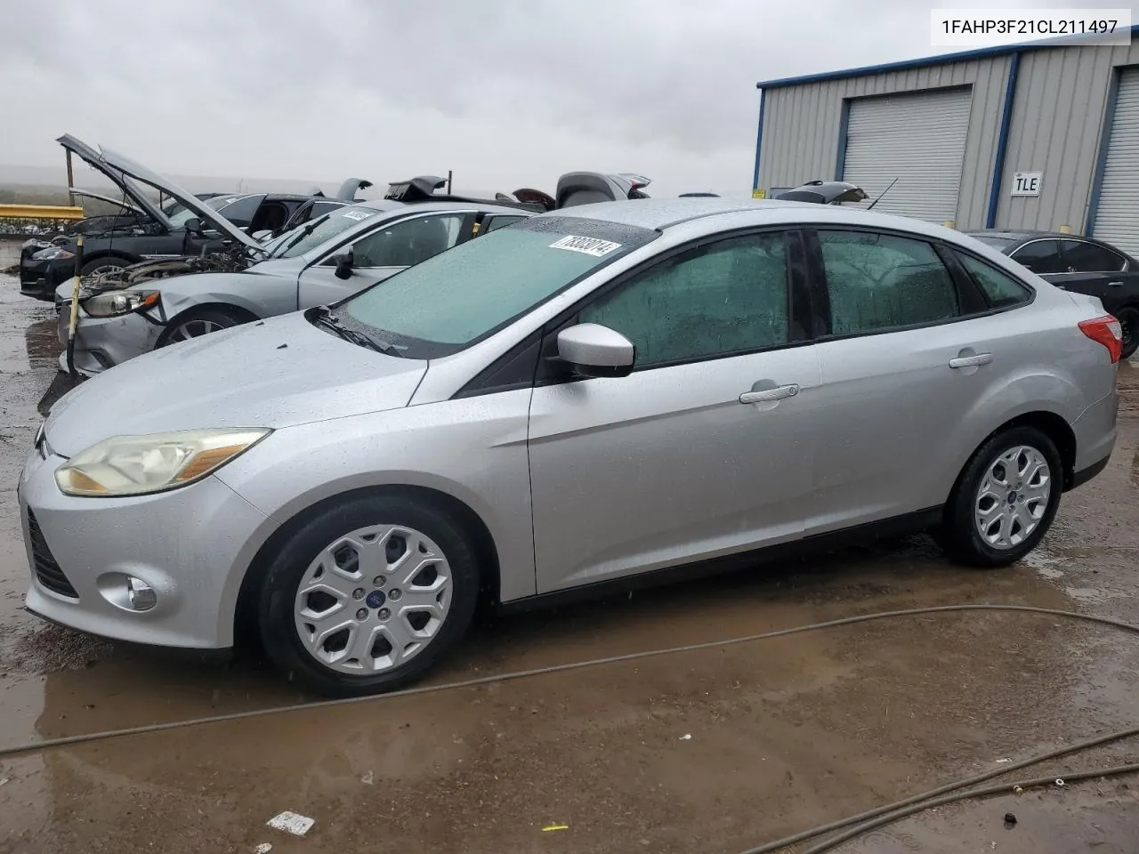 2012 Ford Focus Se VIN: 1FAHP3F21CL211497 Lot: 78303014