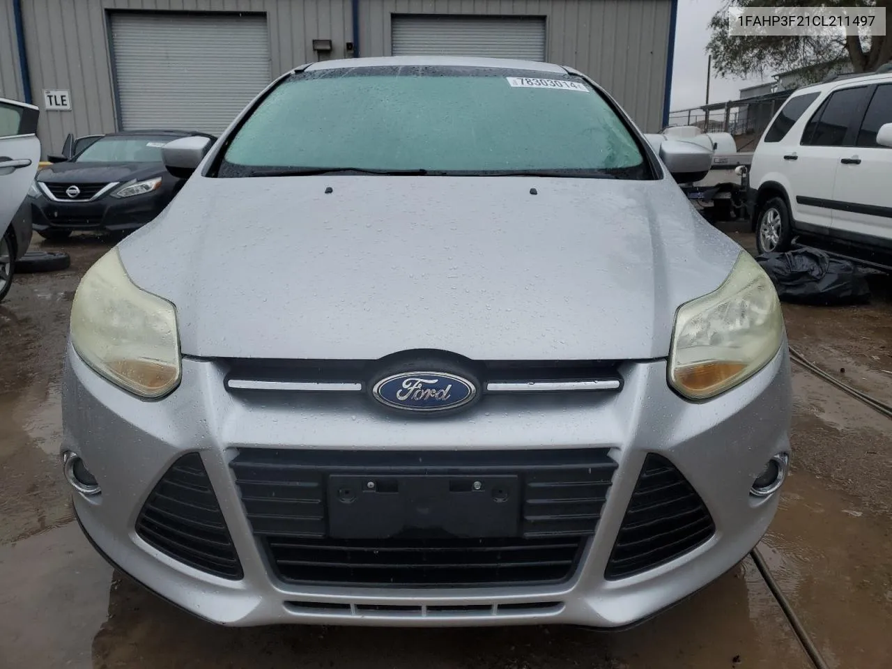 2012 Ford Focus Se VIN: 1FAHP3F21CL211497 Lot: 78303014