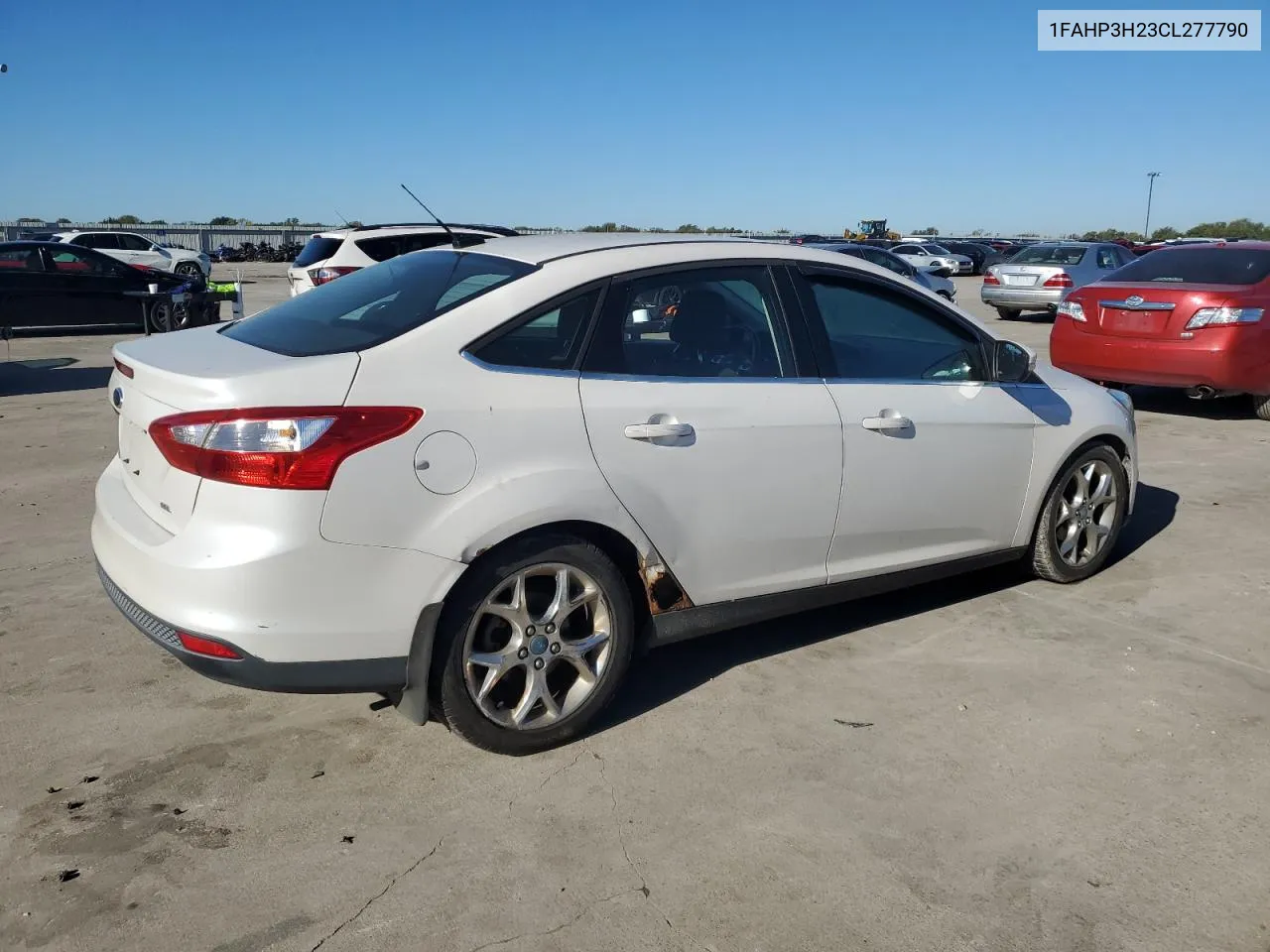 2012 Ford Focus Sel VIN: 1FAHP3H23CL277790 Lot: 78553654