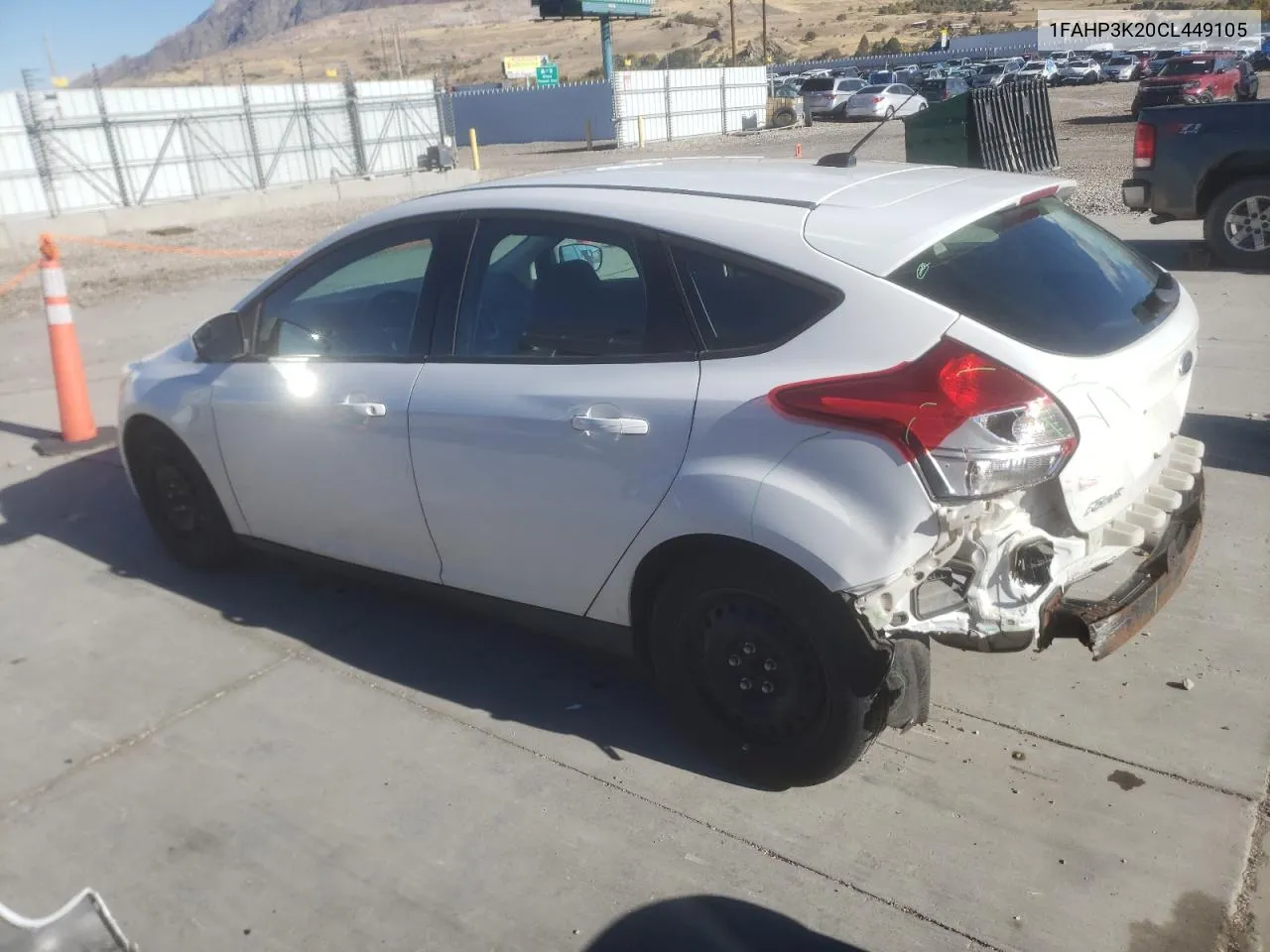 2012 Ford Focus Se VIN: 1FAHP3K20CL449105 Lot: 78671774