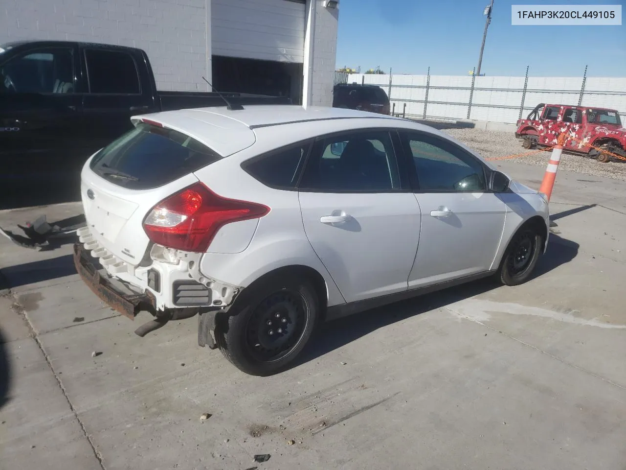 2012 Ford Focus Se VIN: 1FAHP3K20CL449105 Lot: 78671774