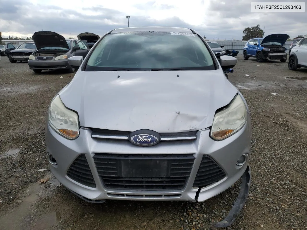 2012 Ford Focus Se VIN: 1FAHP3F25CL290463 Lot: 78726444