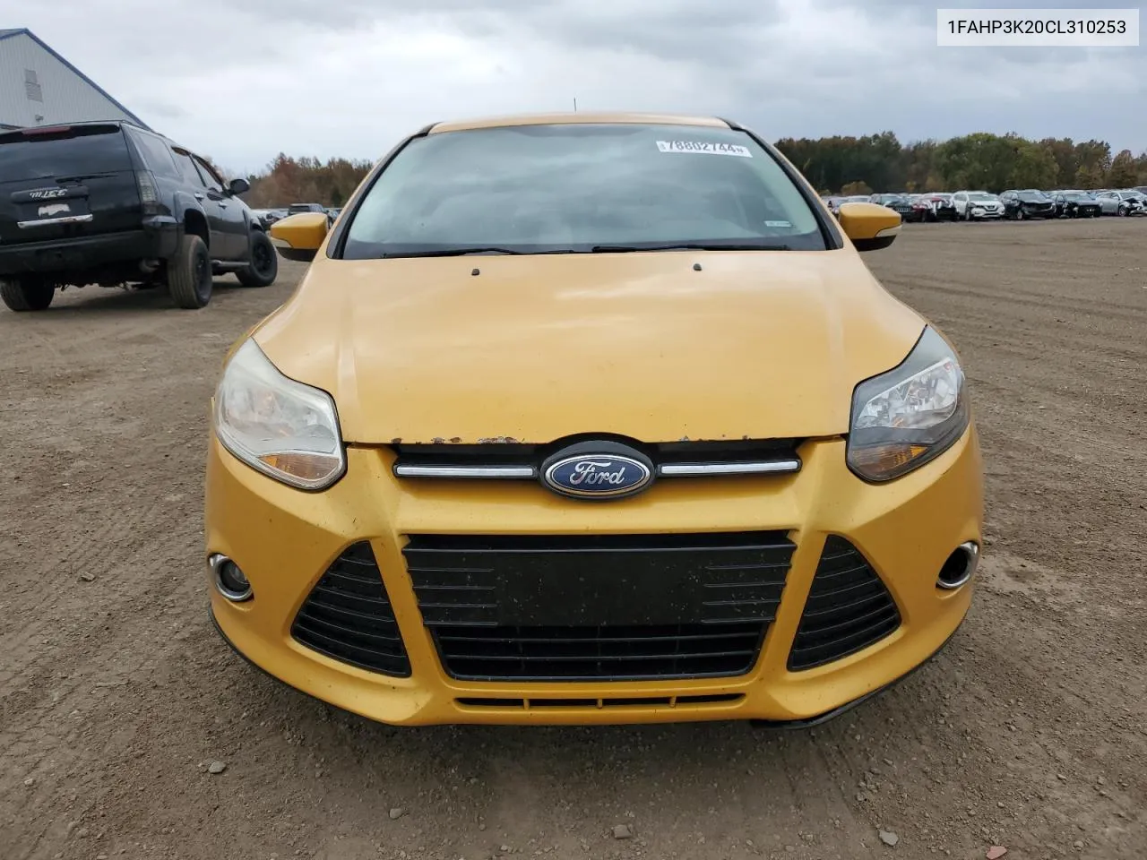 2012 Ford Focus Se VIN: 1FAHP3K20CL310253 Lot: 78802744