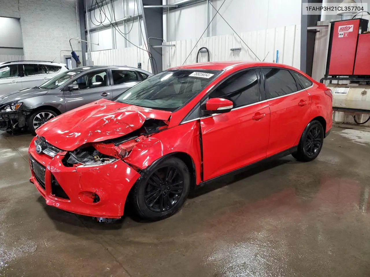 2012 Ford Focus Sel VIN: 1FAHP3H21CL357704 Lot: 78805654