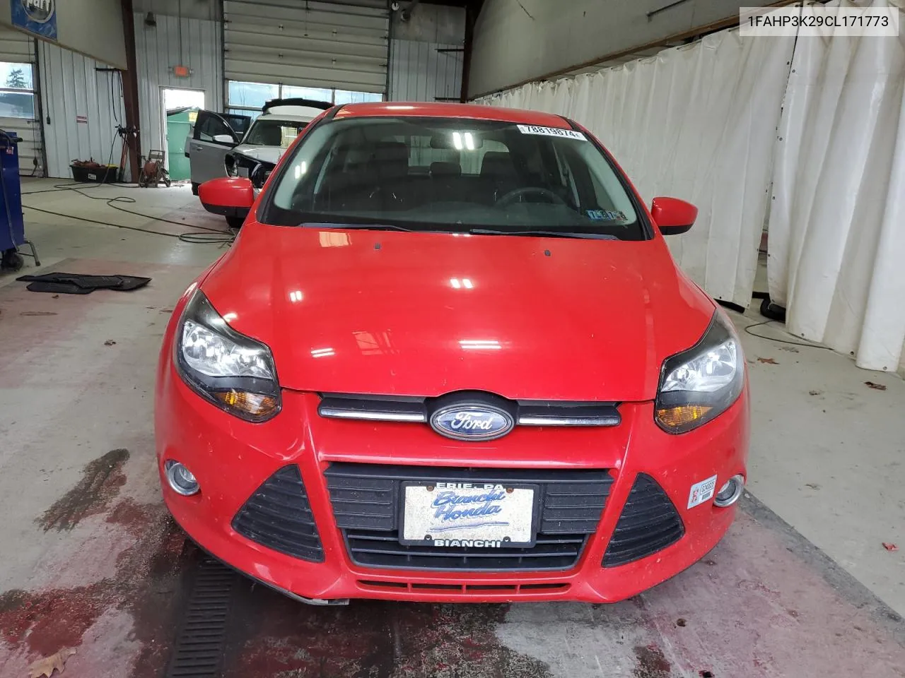 2012 Ford Focus Se VIN: 1FAHP3K29CL171773 Lot: 78819874