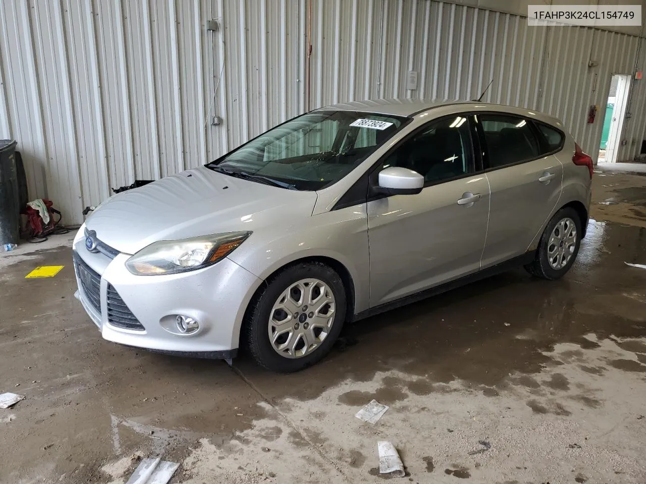 2012 Ford Focus Se VIN: 1FAHP3K24CL154749 Lot: 78873924