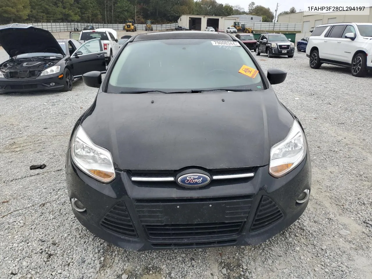 2012 Ford Focus Se VIN: 1FAHP3F28CL294197 Lot: 79000344