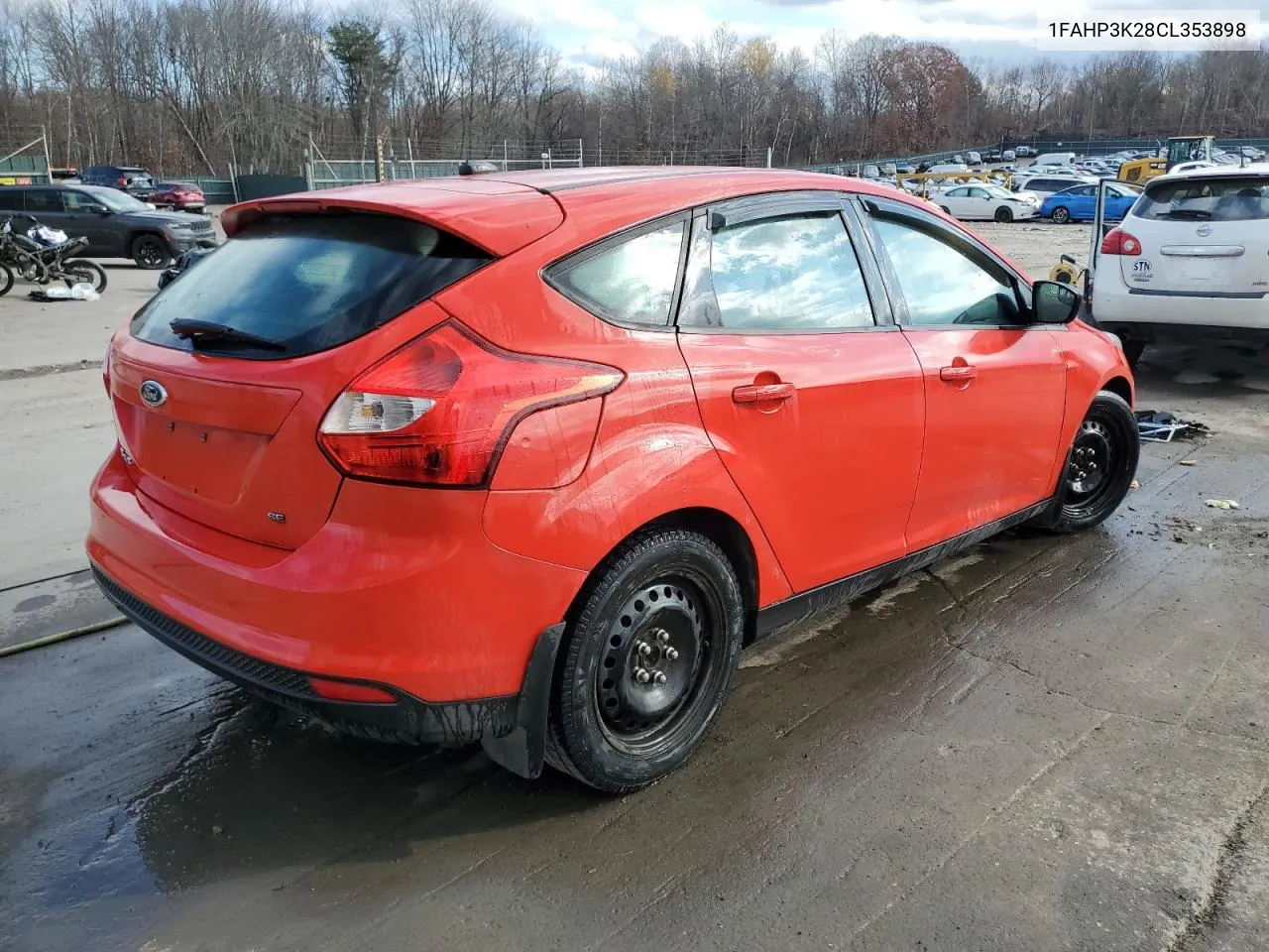 2012 Ford Focus Se VIN: 1FAHP3K28CL353898 Lot: 79088894