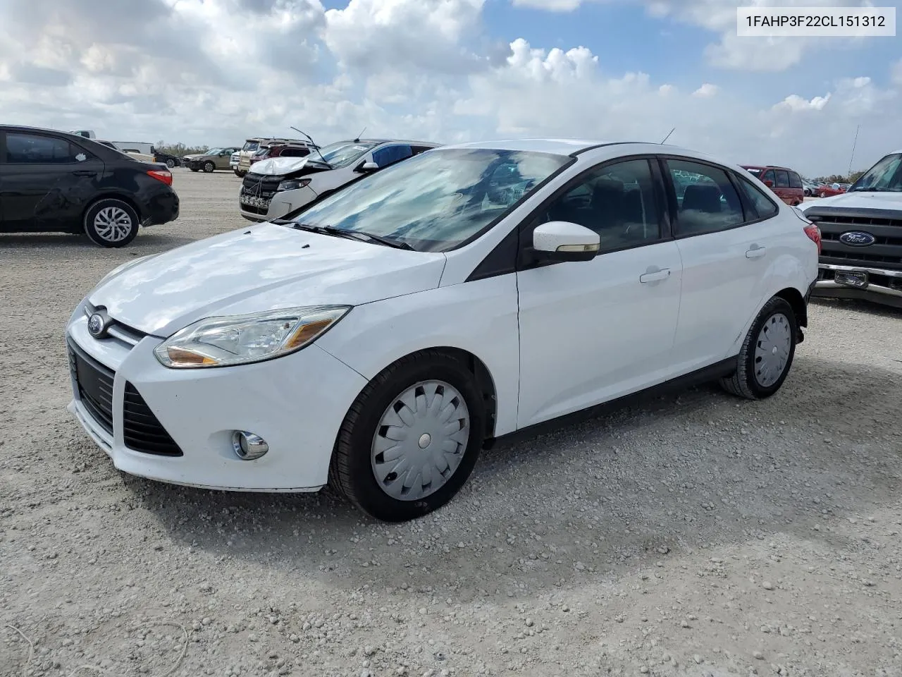 2012 Ford Focus Se VIN: 1FAHP3F22CL151312 Lot: 79138604