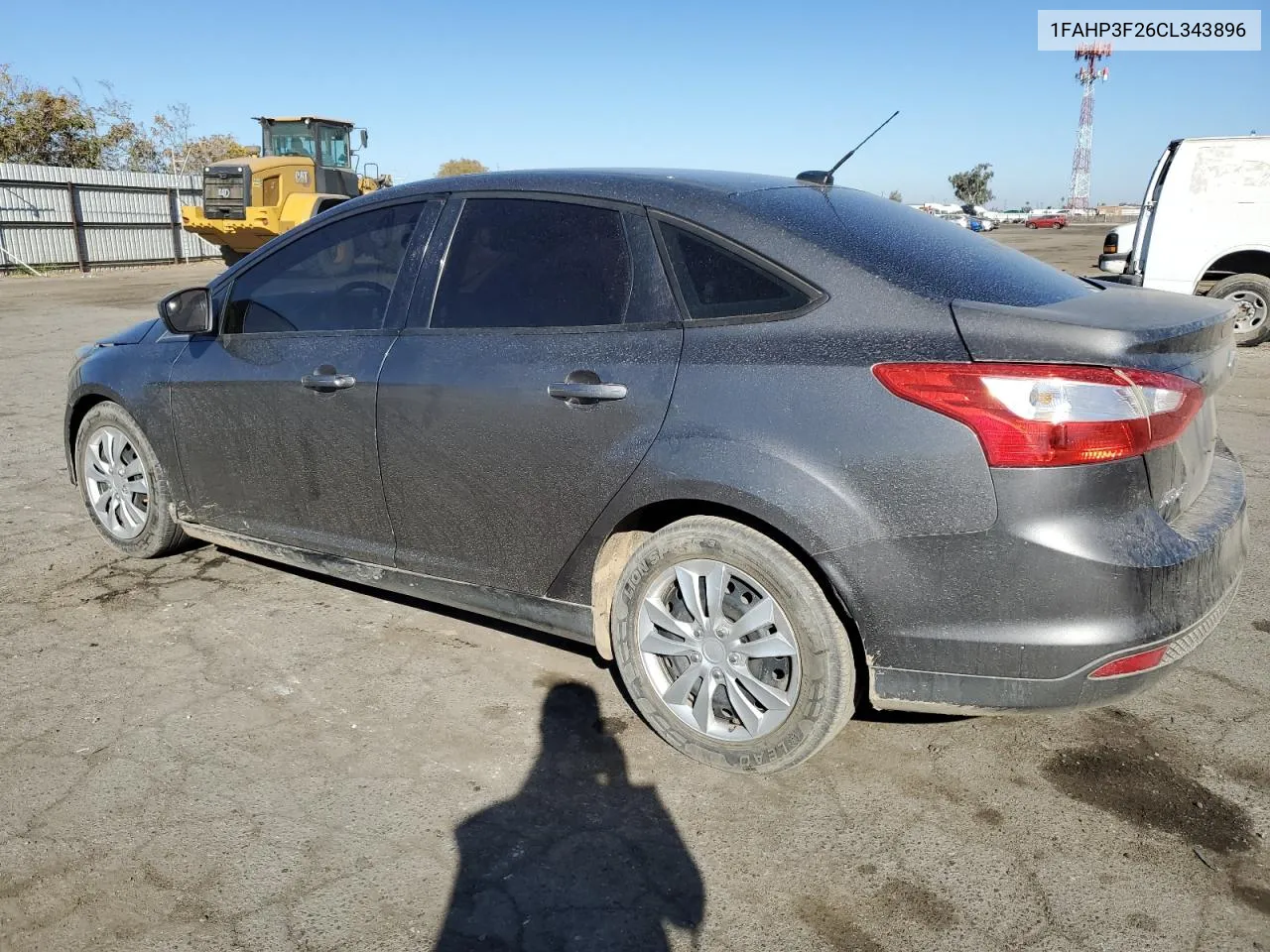 2012 Ford Focus Se VIN: 1FAHP3F26CL343896 Lot: 79212294