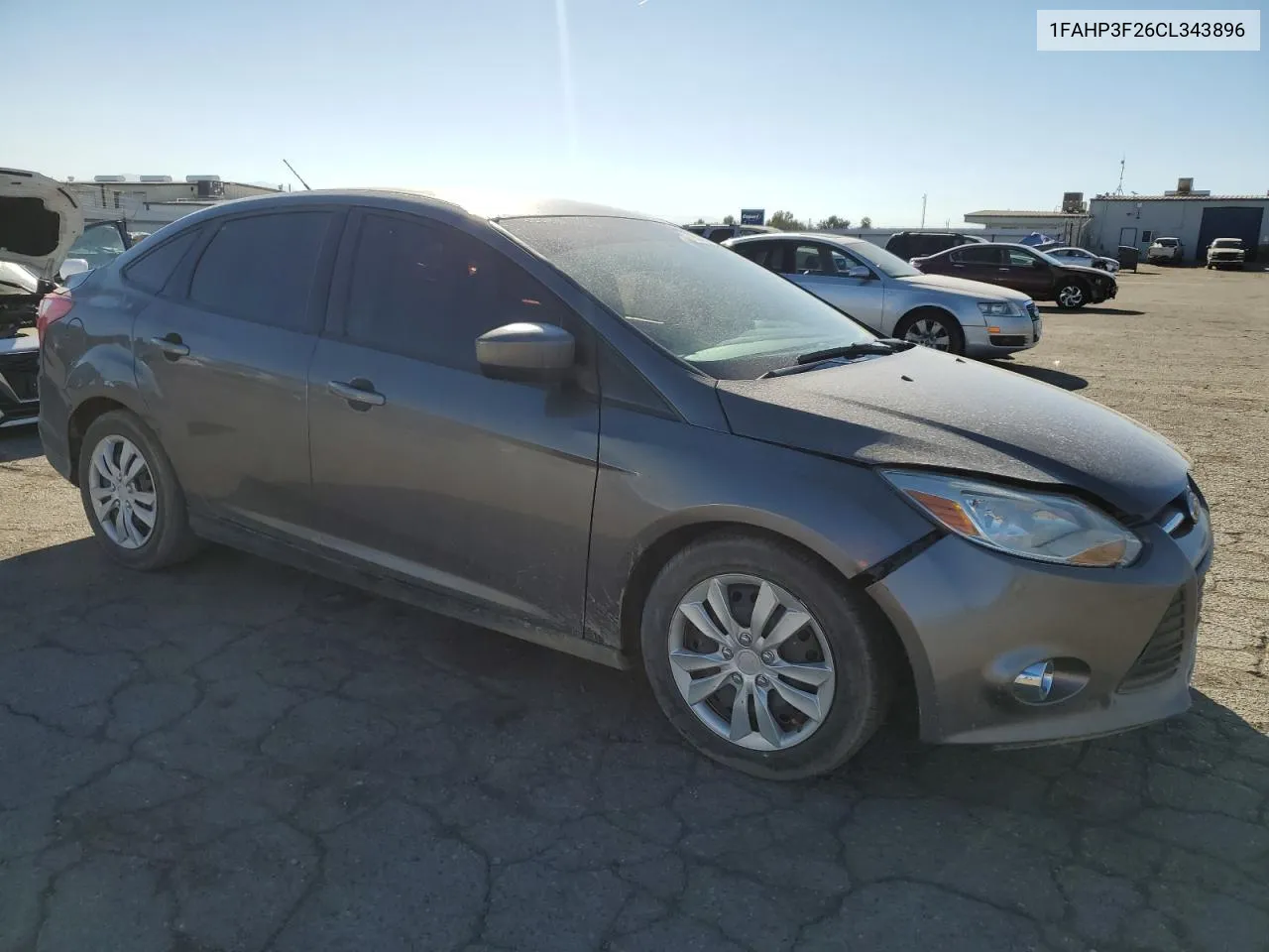 2012 Ford Focus Se VIN: 1FAHP3F26CL343896 Lot: 79212294