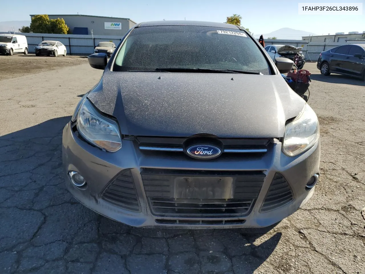 2012 Ford Focus Se VIN: 1FAHP3F26CL343896 Lot: 79212294