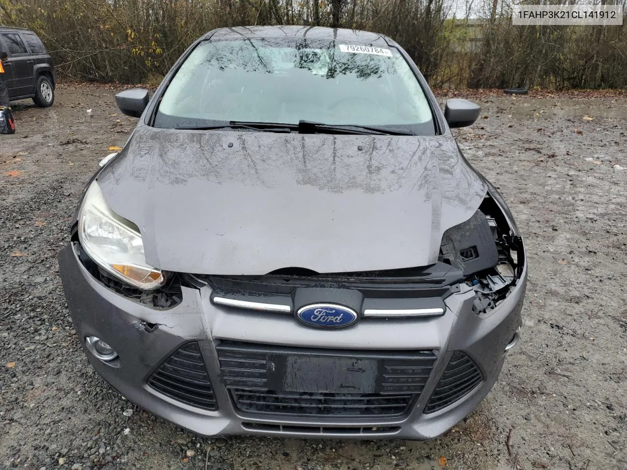 2012 Ford Focus Se VIN: 1FAHP3K21CL141912 Lot: 79260784