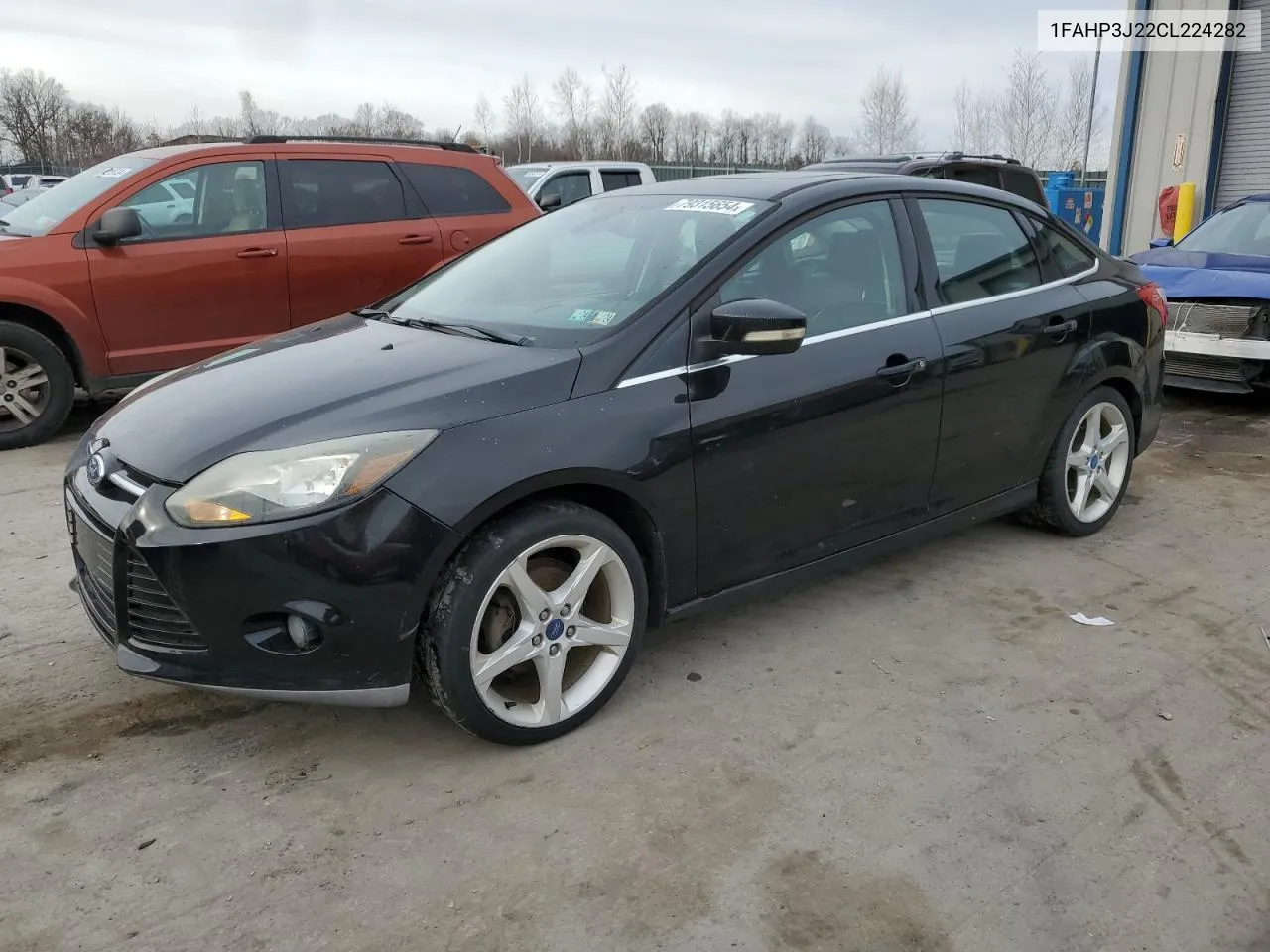 2012 Ford Focus Titanium VIN: 1FAHP3J22CL224282 Lot: 79315654