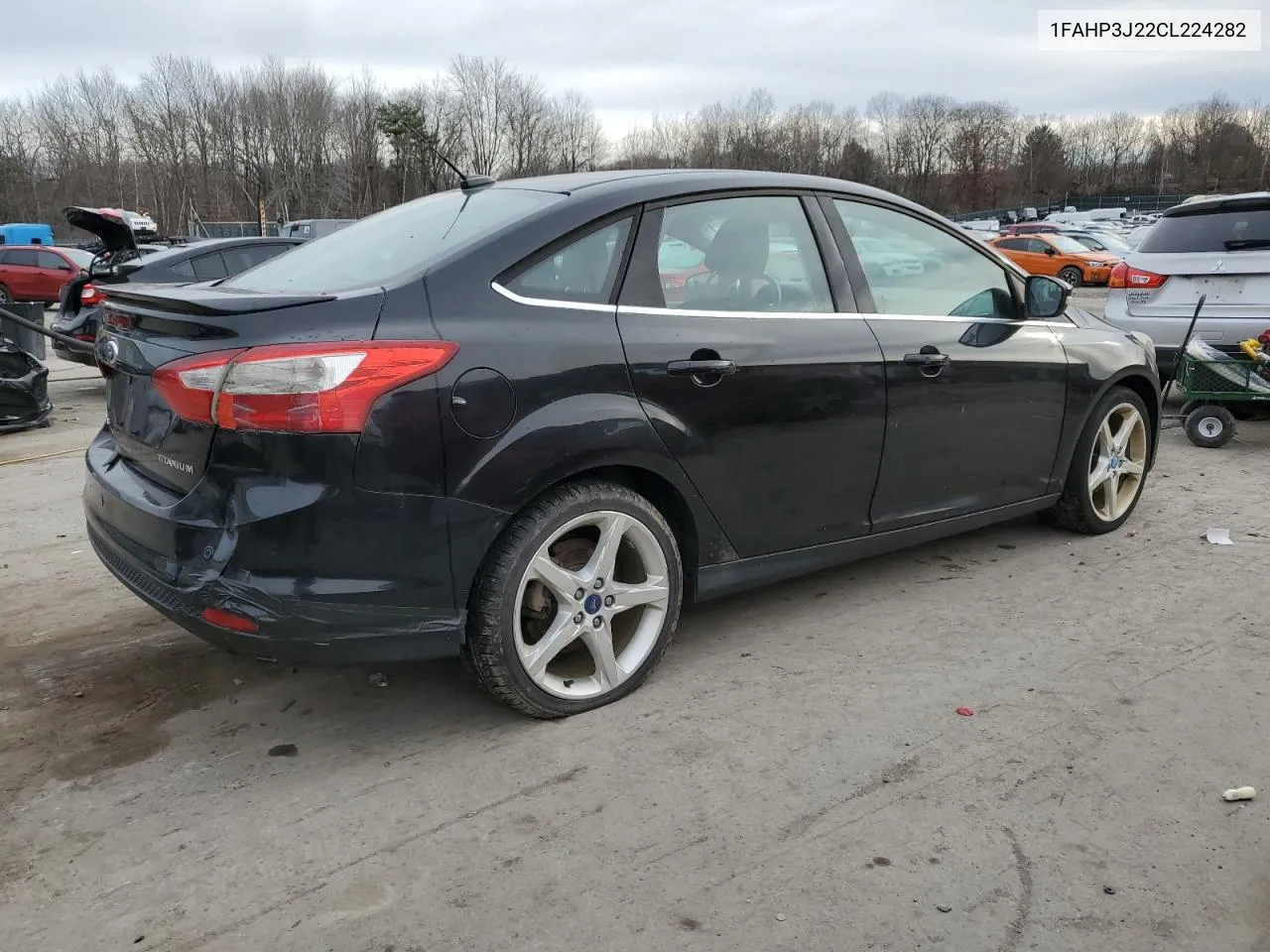 2012 Ford Focus Titanium VIN: 1FAHP3J22CL224282 Lot: 79315654