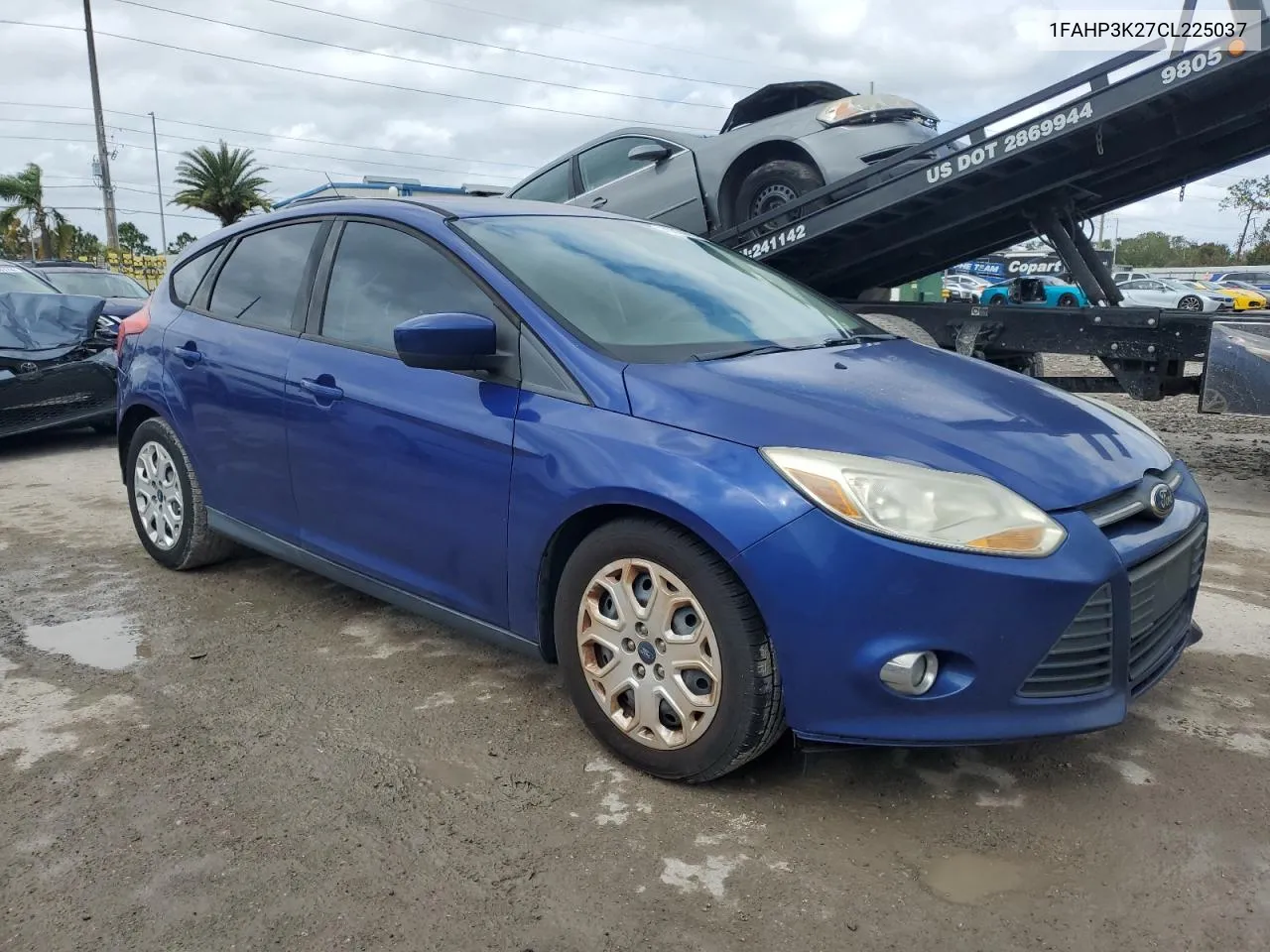 1FAHP3K27CL225037 2012 Ford Focus Se