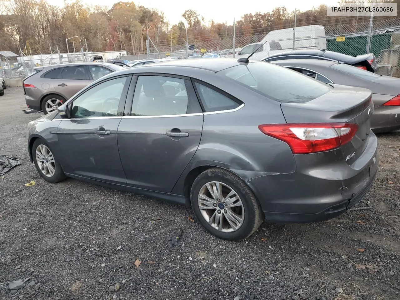 2012 Ford Focus Sel VIN: 1FAHP3H27CL360686 Lot: 79362184