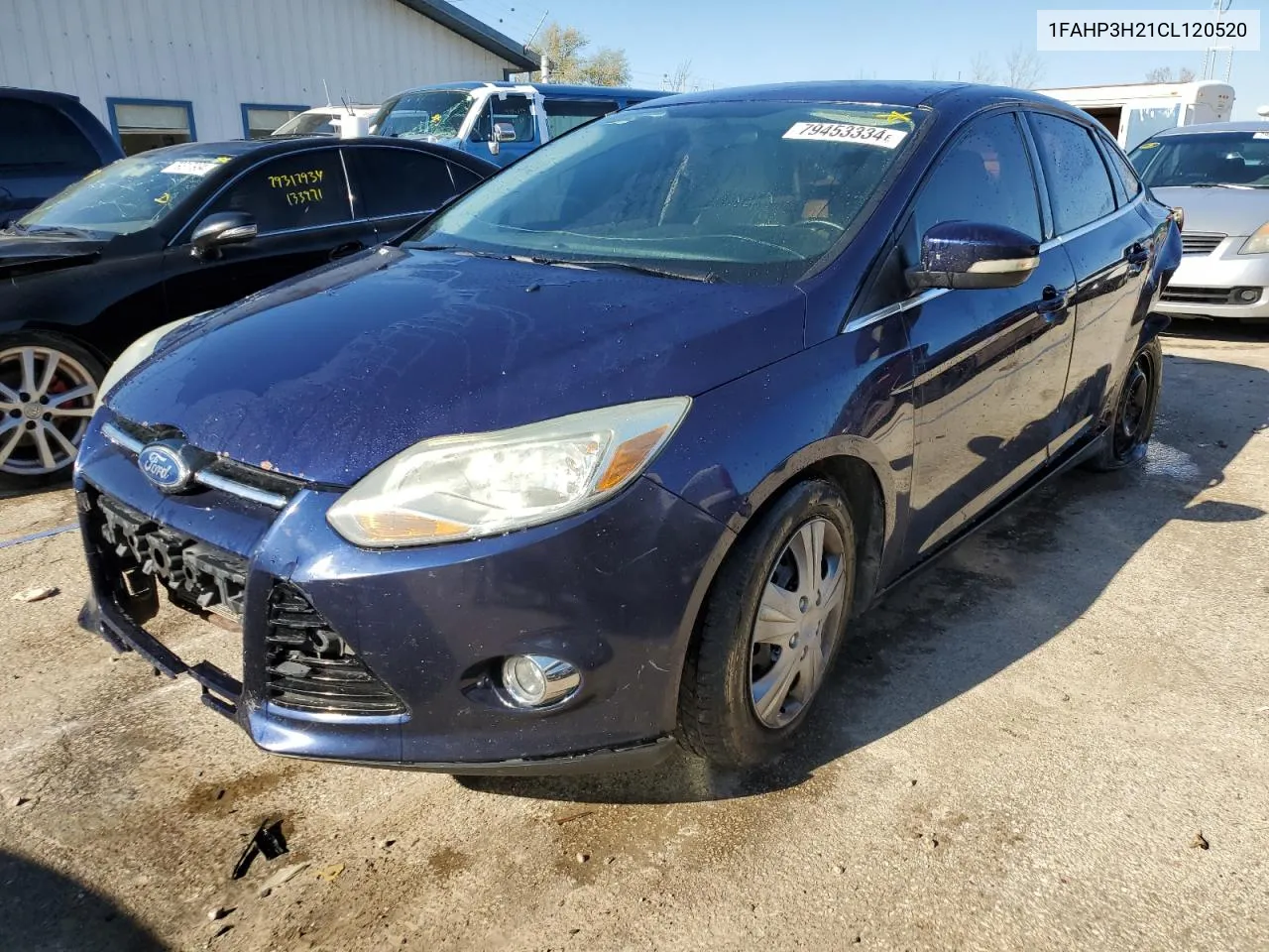 2012 Ford Focus Sel VIN: 1FAHP3H21CL120520 Lot: 79453334