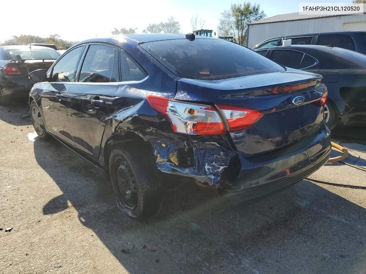 2012 Ford Focus Sel VIN: 1FAHP3H21CL120520 Lot: 79453334