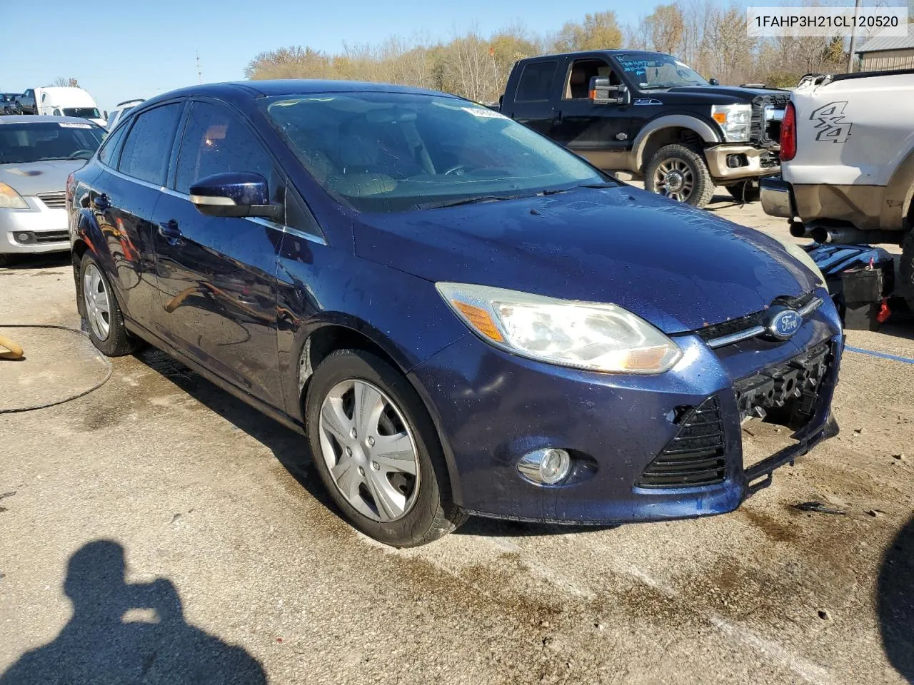 2012 Ford Focus Sel VIN: 1FAHP3H21CL120520 Lot: 79453334