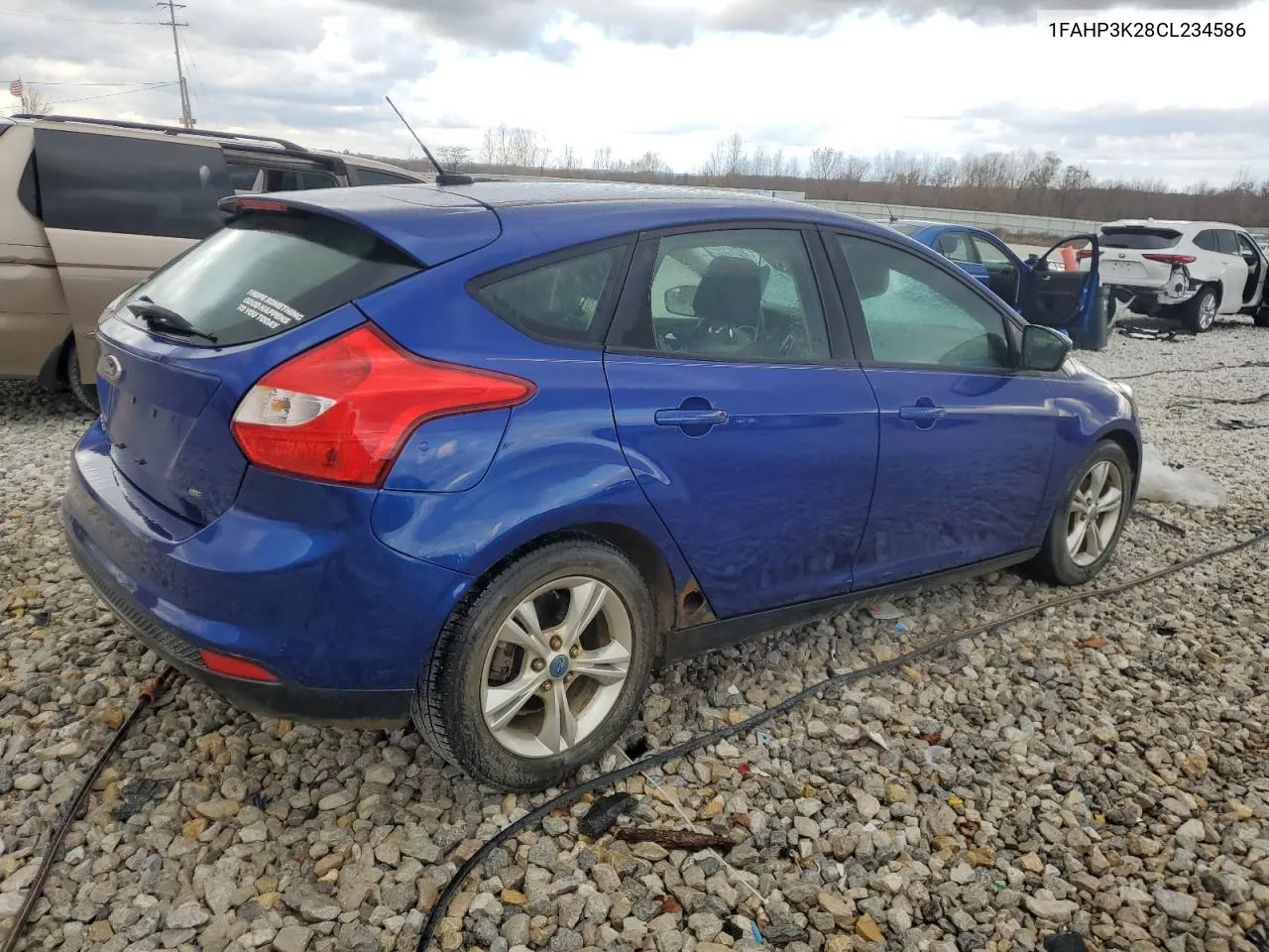 1FAHP3K28CL234586 2012 Ford Focus Se