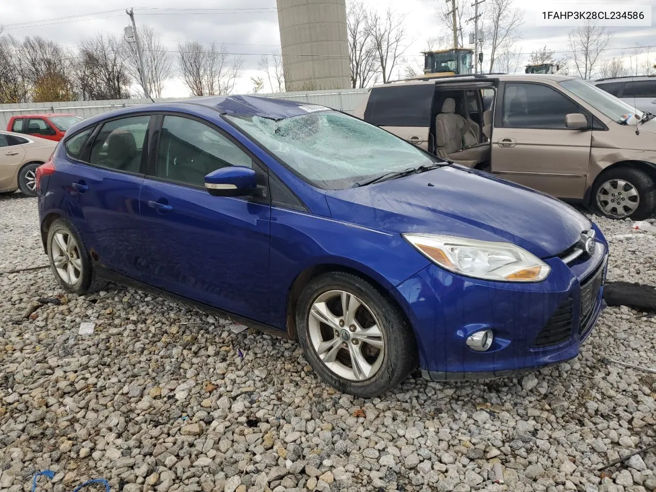 1FAHP3K28CL234586 2012 Ford Focus Se