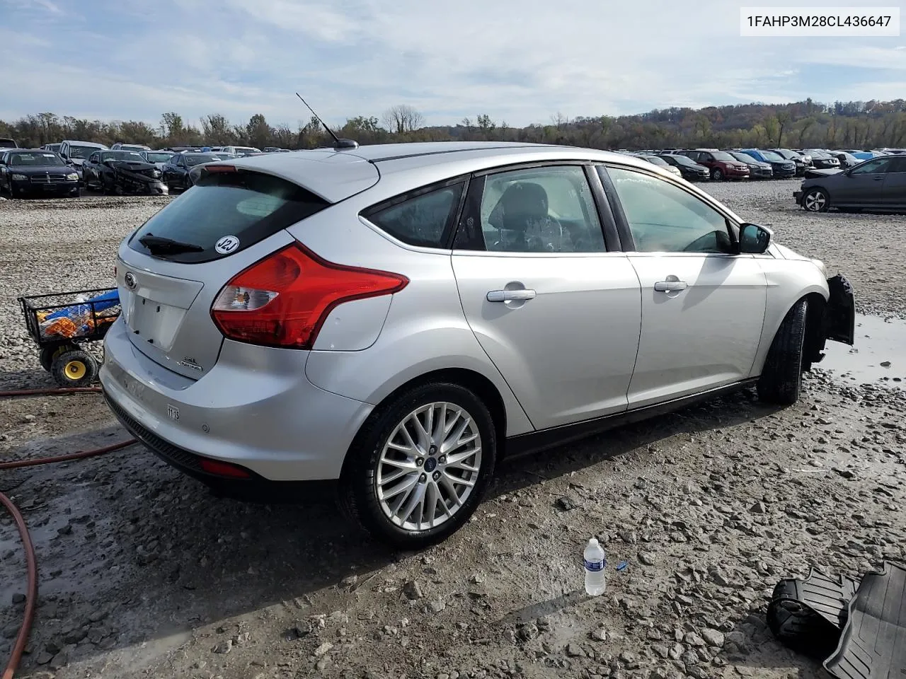 2012 Ford Focus Sel VIN: 1FAHP3M28CL436647 Lot: 79687384