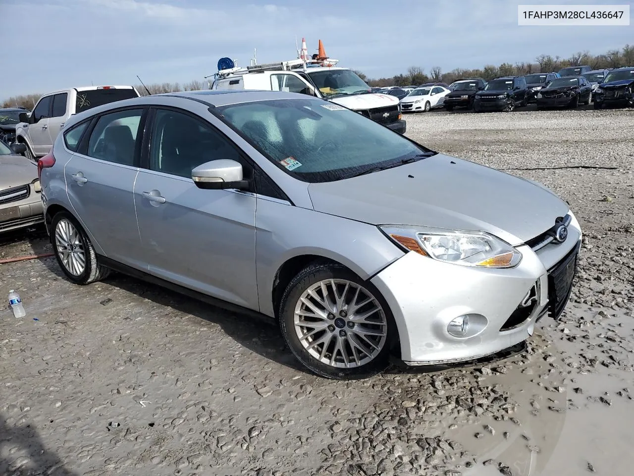 2012 Ford Focus Sel VIN: 1FAHP3M28CL436647 Lot: 79687384