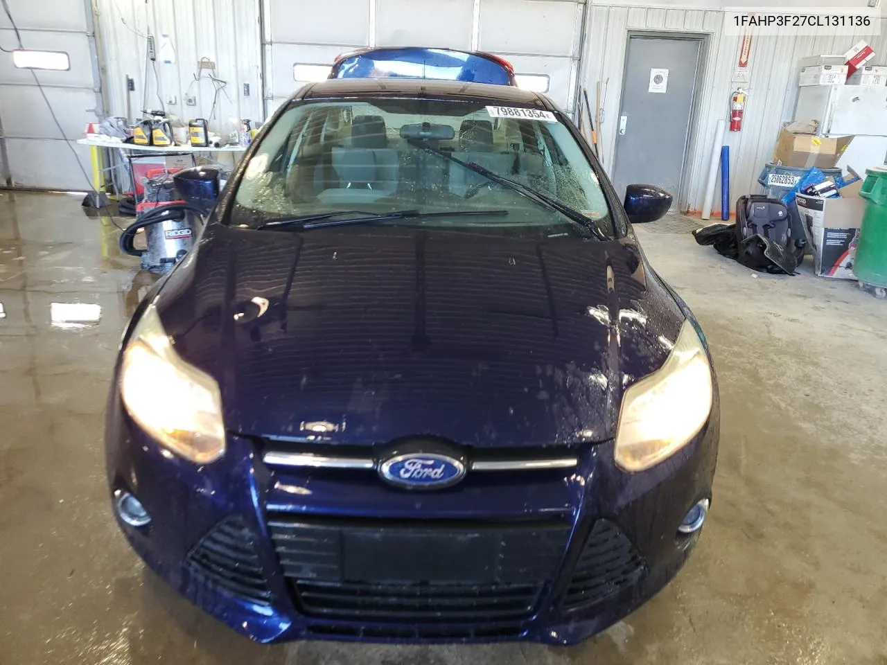 2012 Ford Focus Se VIN: 1FAHP3F27CL131136 Lot: 79881354