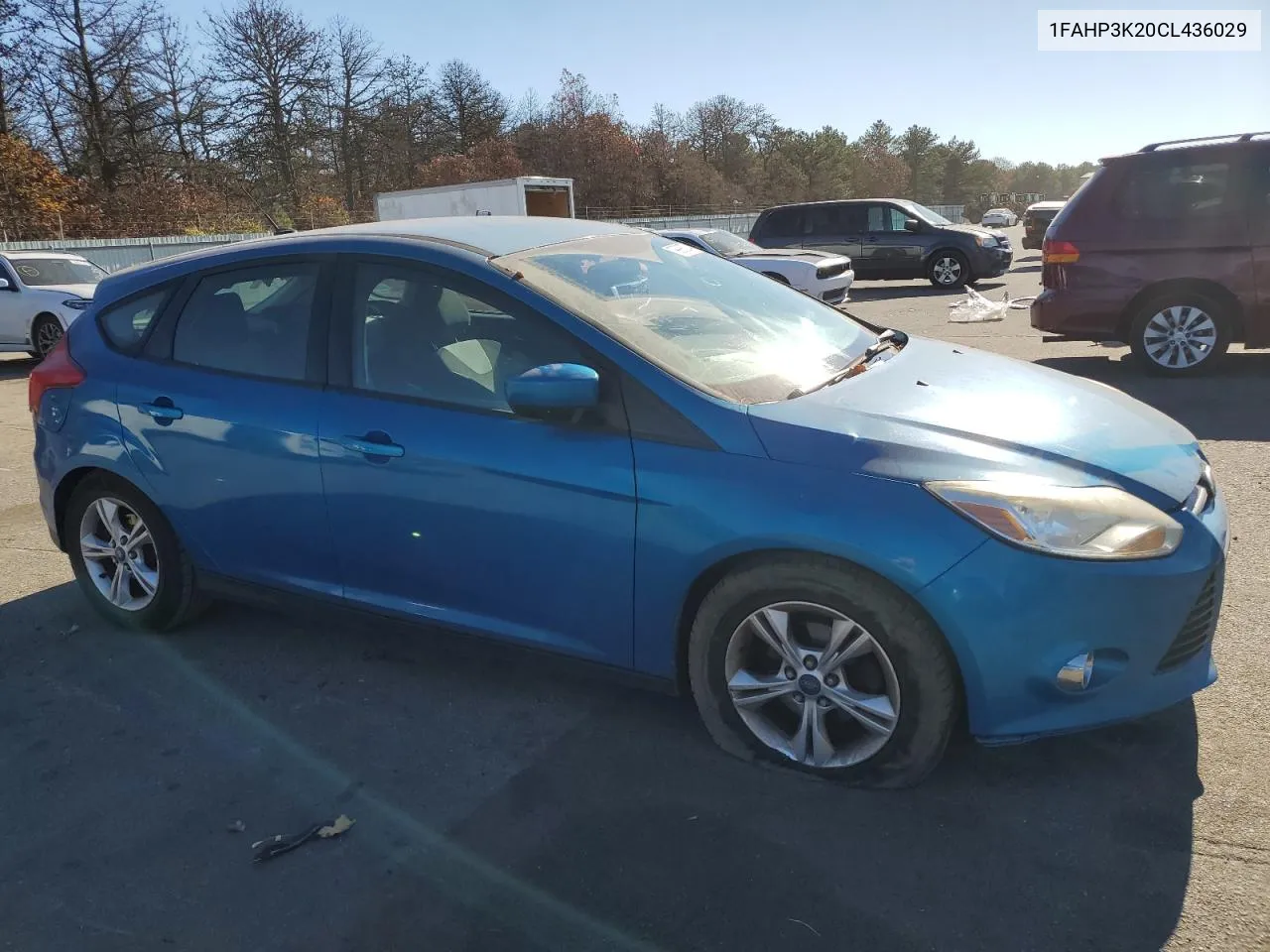 2012 Ford Focus Se VIN: 1FAHP3K20CL436029 Lot: 79998384