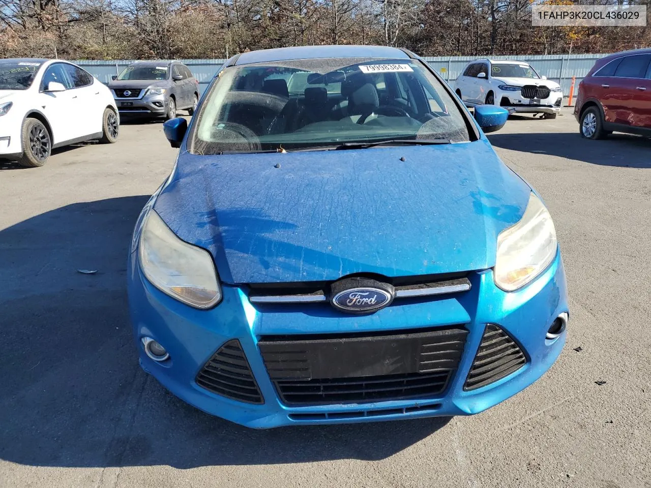 2012 Ford Focus Se VIN: 1FAHP3K20CL436029 Lot: 79998384