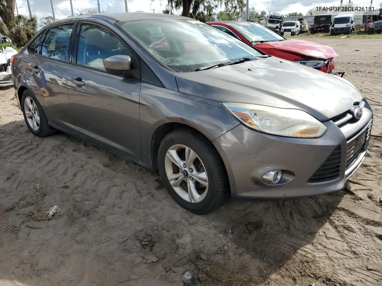 2012 Ford Focus Se VIN: 1FAHP3F28CL426181 Lot: 80180794