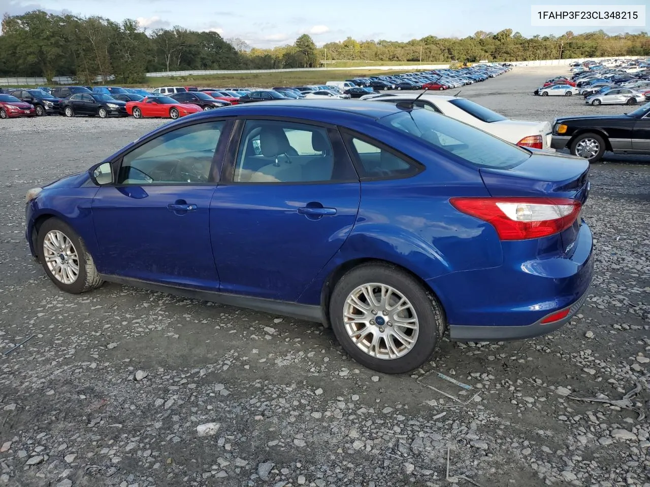 2012 Ford Focus Se VIN: 1FAHP3F23CL348215 Lot: 80188394