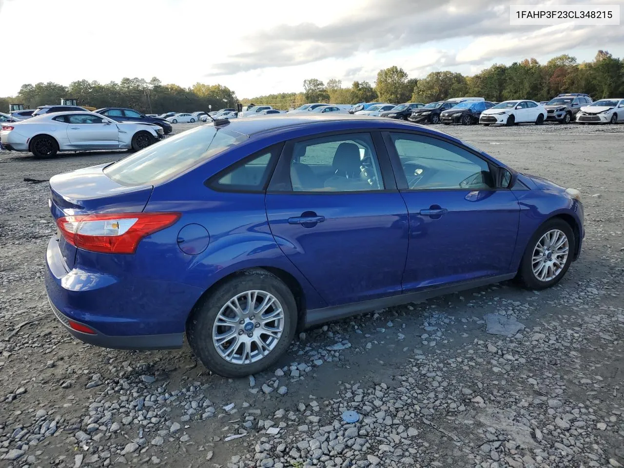 2012 Ford Focus Se VIN: 1FAHP3F23CL348215 Lot: 80188394