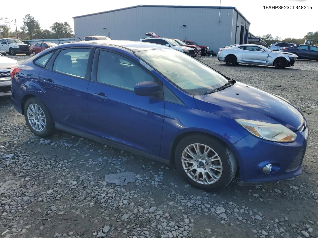 2012 Ford Focus Se VIN: 1FAHP3F23CL348215 Lot: 80188394