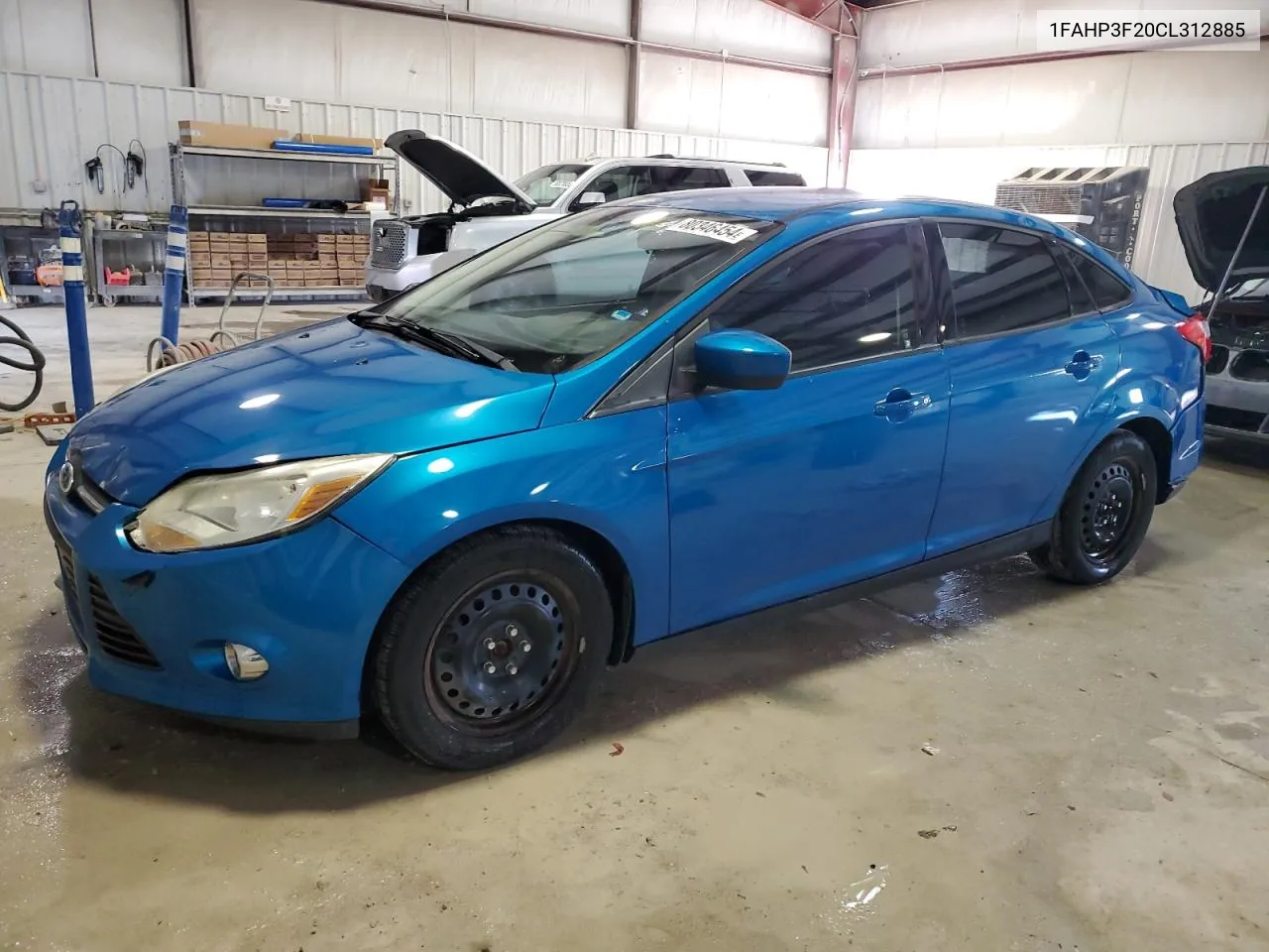 2012 Ford Focus Se VIN: 1FAHP3F20CL312885 Lot: 80346454