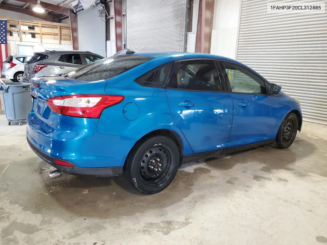 2012 Ford Focus Se VIN: 1FAHP3F20CL312885 Lot: 80346454