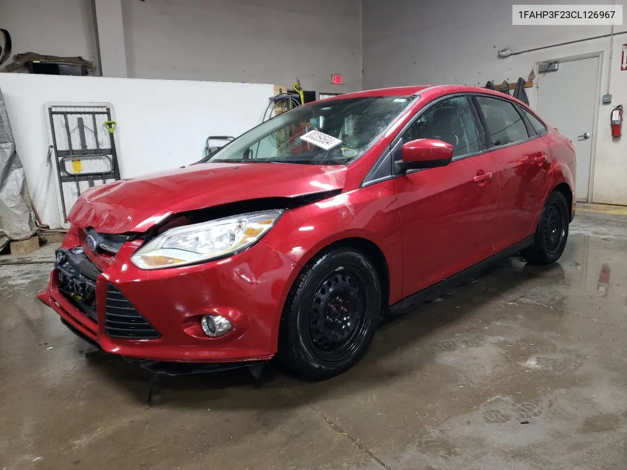 2012 Ford Focus Se VIN: 1FAHP3F23CL126967 Lot: 80359504