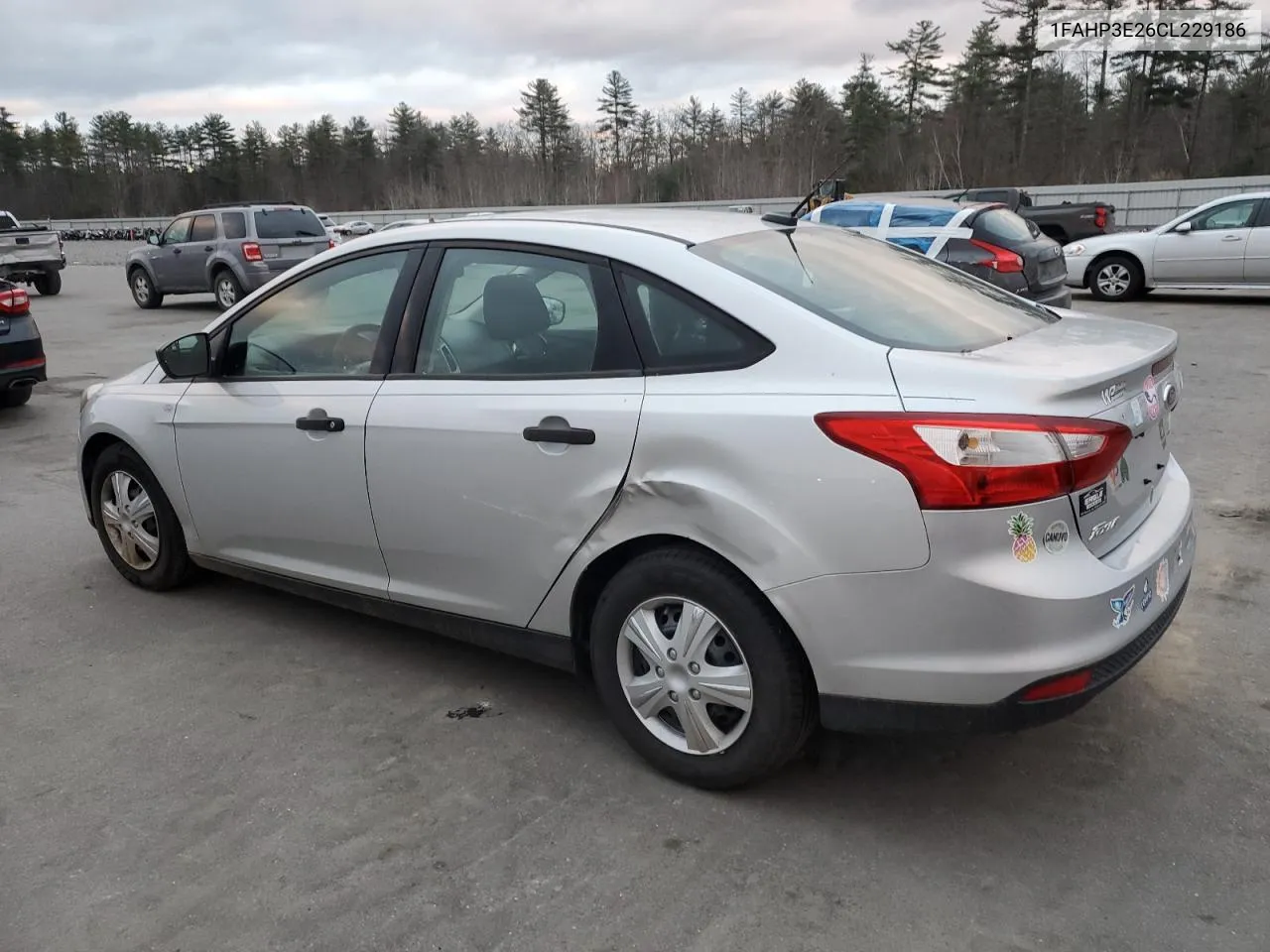 2012 Ford Focus S VIN: 1FAHP3E26CL229186 Lot: 80452284